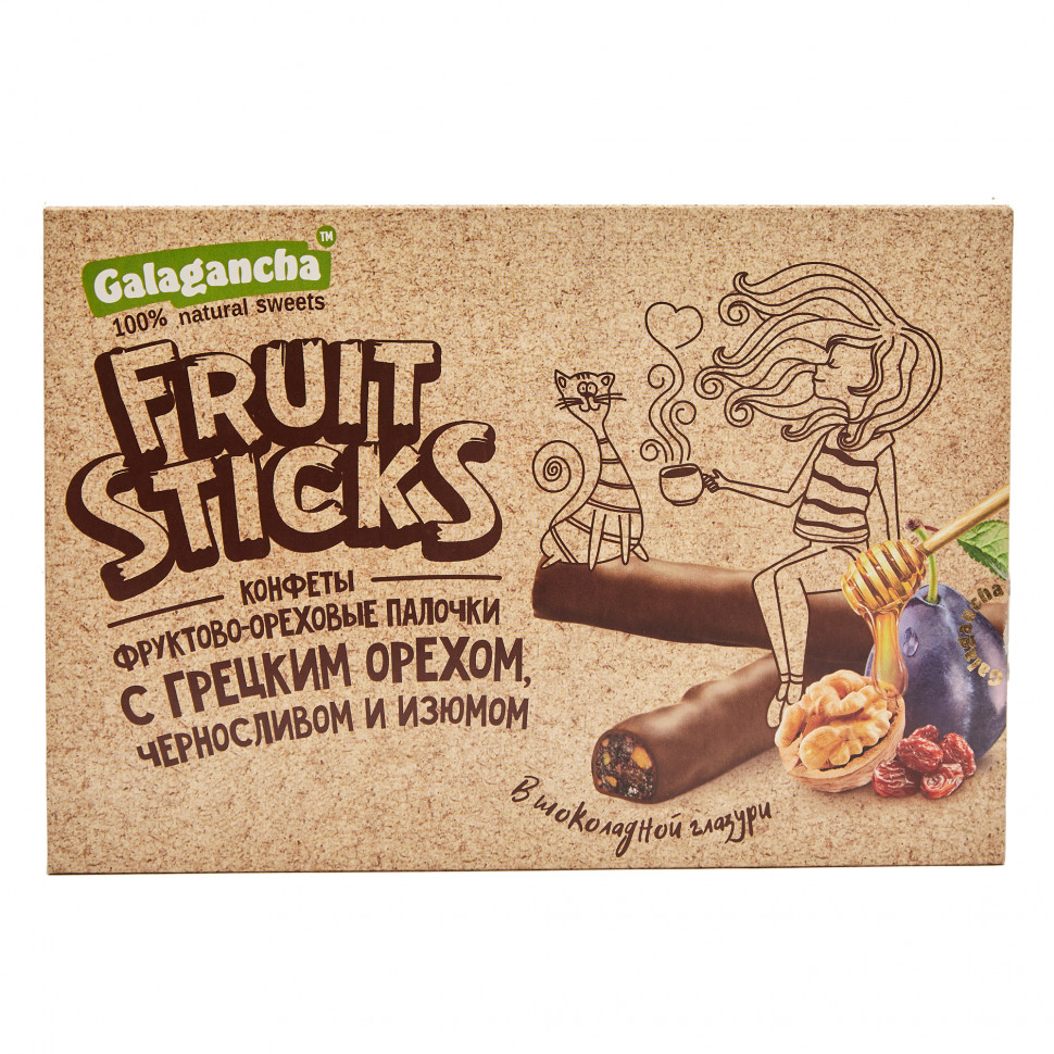  Берестов КРАФТ Fruit Stiсks с черносливом и грецким орехом, 175г в Новодвинске