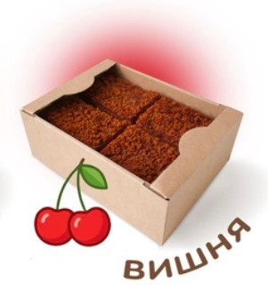  Пряник 1кг с фруктовой начинкой Вишня в Новодвинске